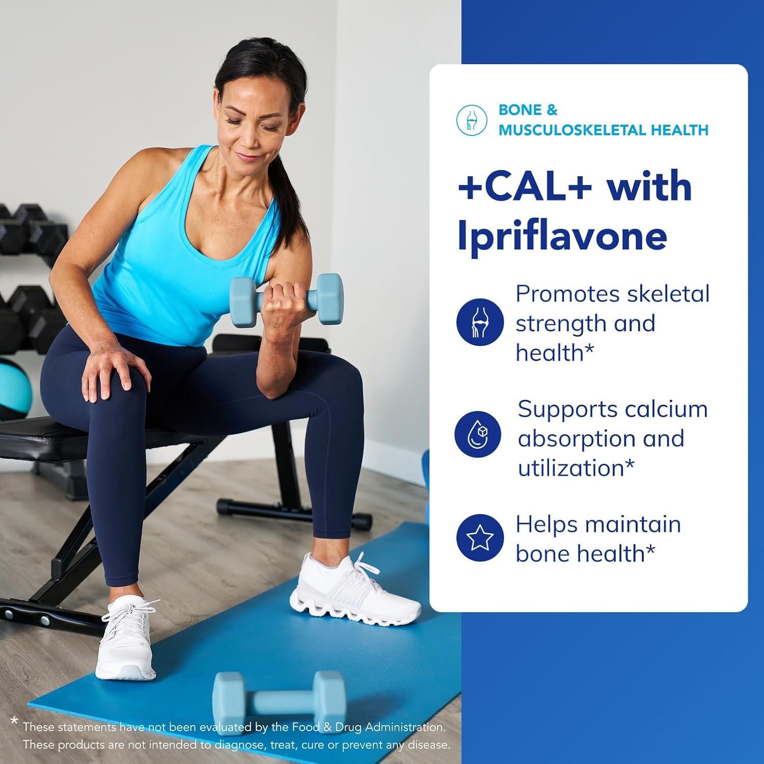 Pure Encapsulations +Cal+ with Ipriflavon Dietary Supplement - 210 Capsules