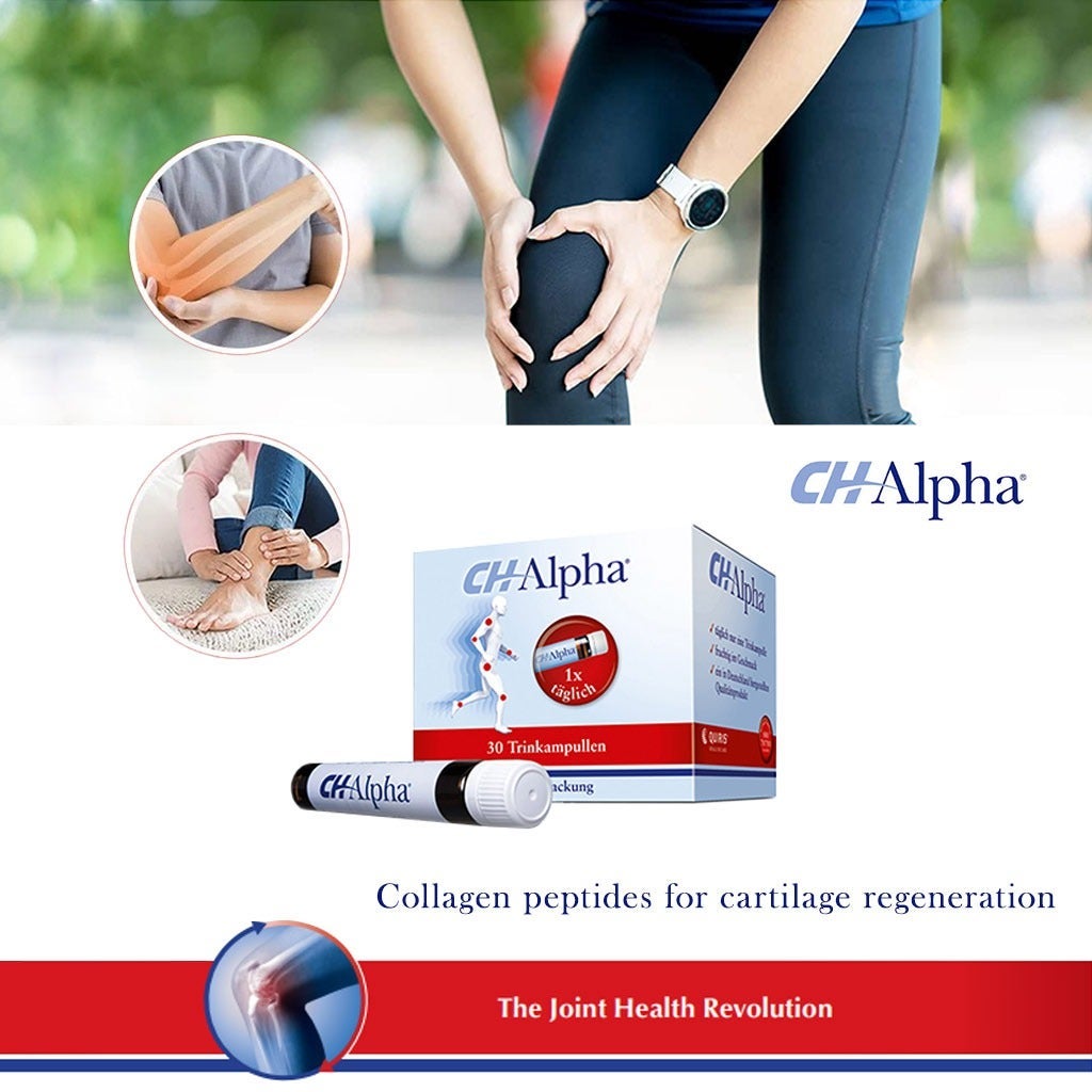 CH-Alpha - Drinkable Collagen Peptide Vials 30 x 25ml vials 750ml