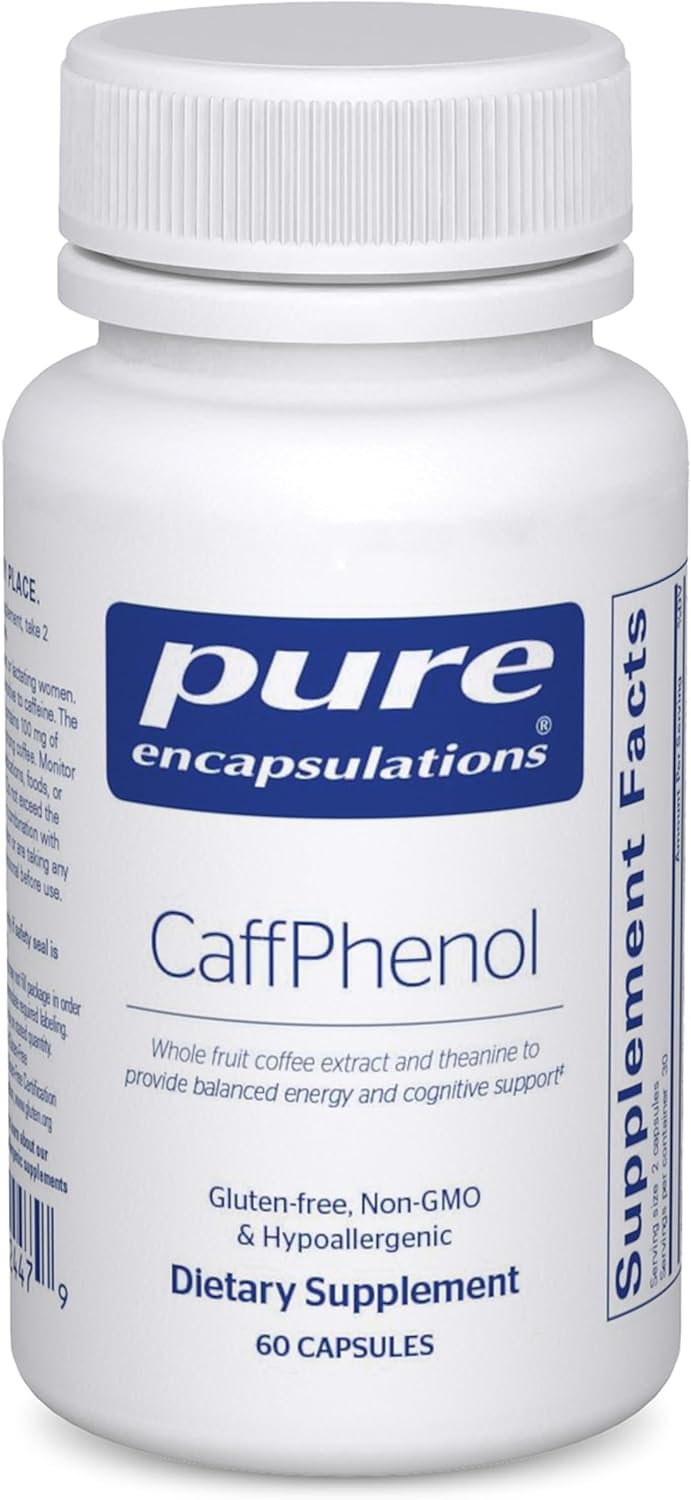 Pure Encapsulations CaffPhenol 60 Capsules