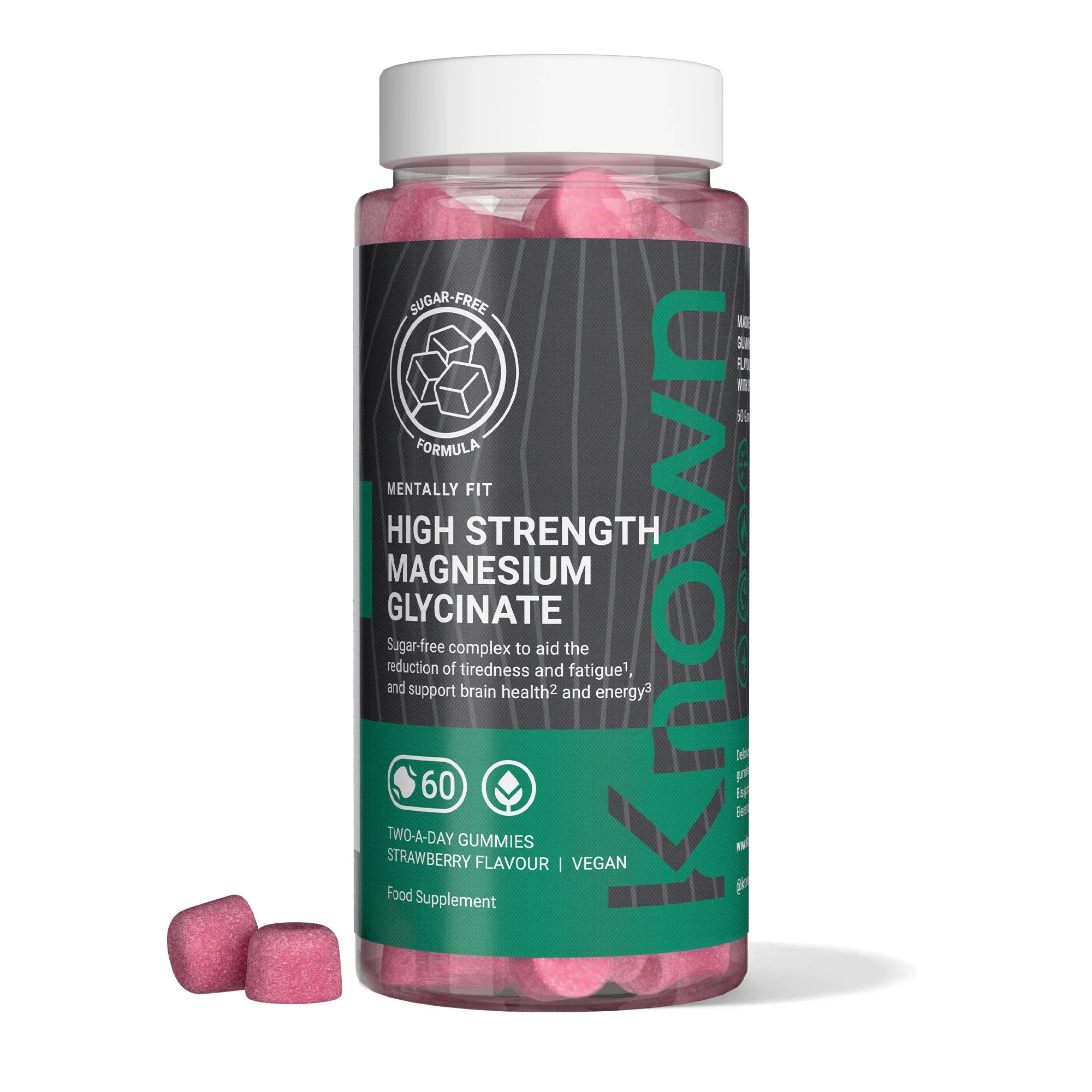 Known High-Strength Magnesium 400mg 60 Gummies