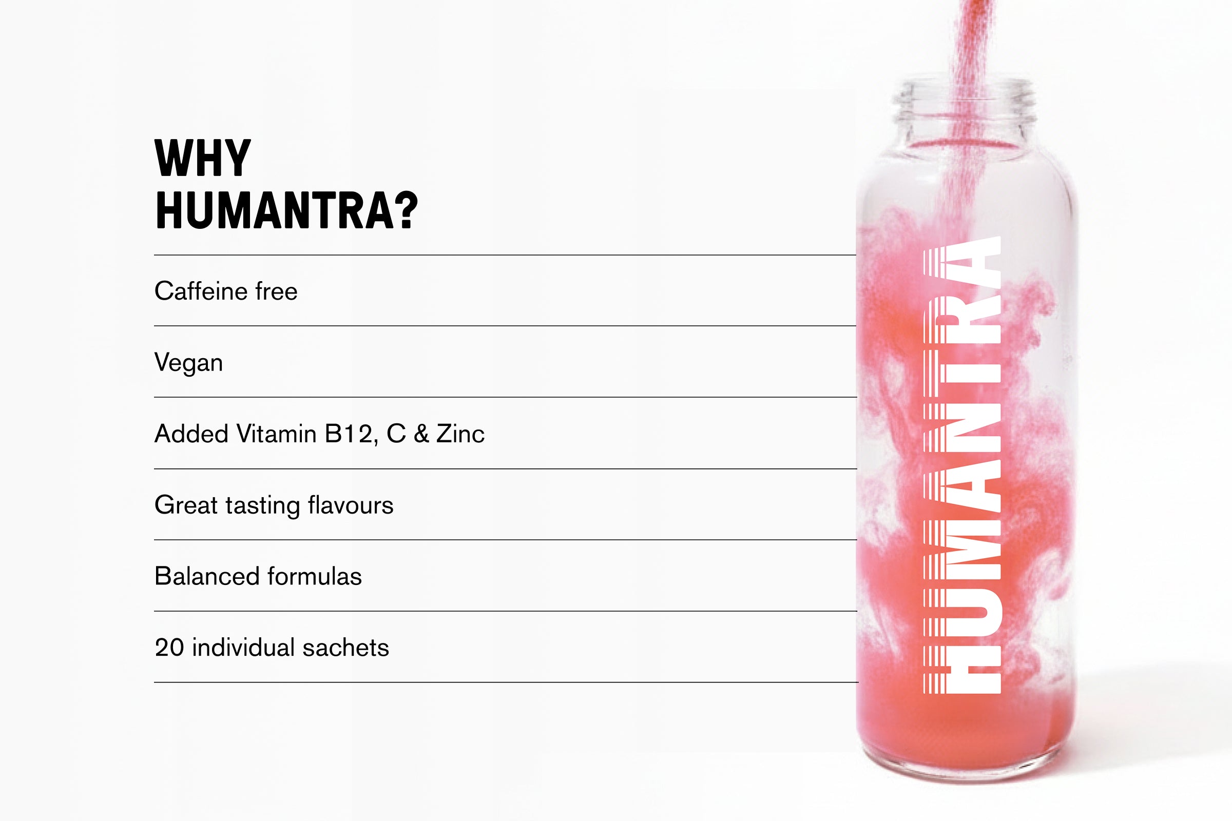 Humantra Electrolyte Powder – Berry Pomegranate - 20 Sachets