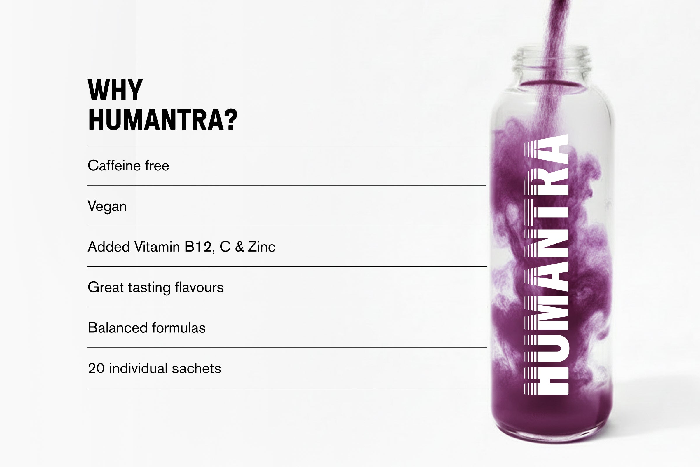 Humantra Electrolyte Powder – Elderberry (20 Sachets) | 6-Electrolyte Hydration | Plant-Based, Vegan, Sugar Free & Gluten Free