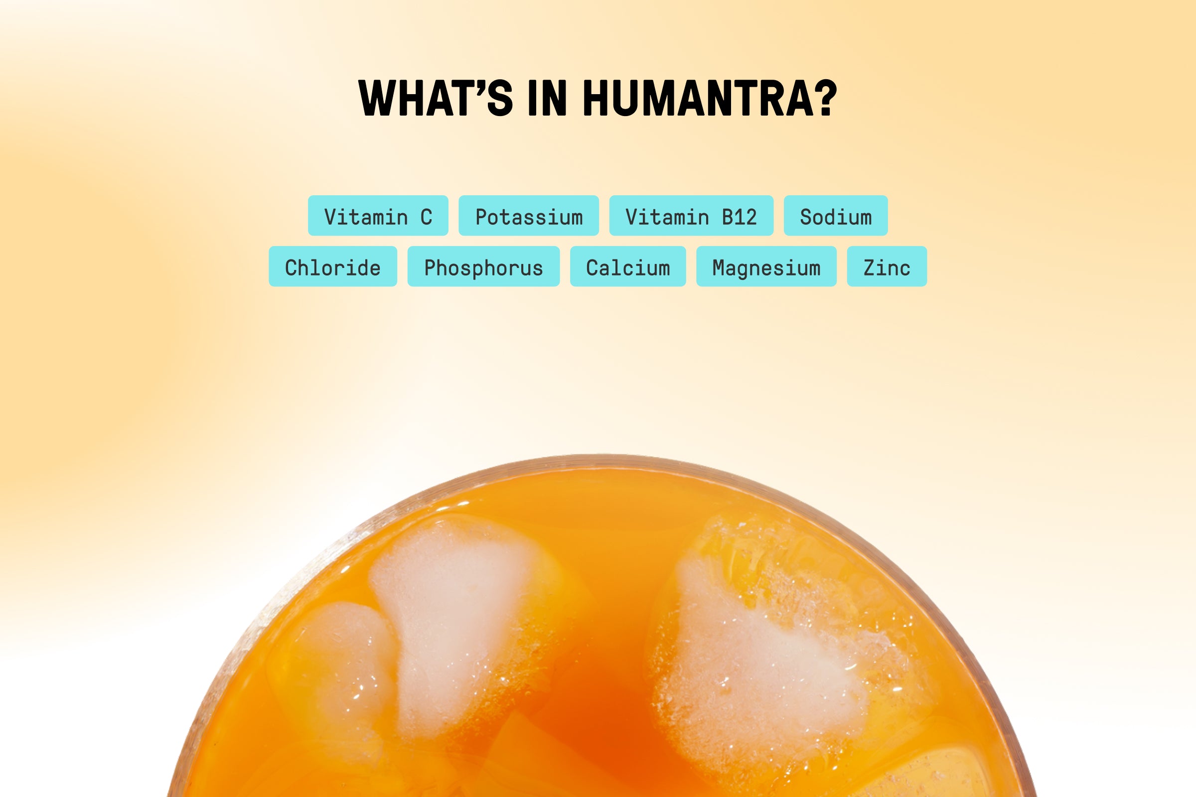 Humantra Electrolyte Powder – Apricot (20 Sachets) | 6-Electrolyte Hydration | Plant-Based, Vegan, Sugar Free & Gluten Free