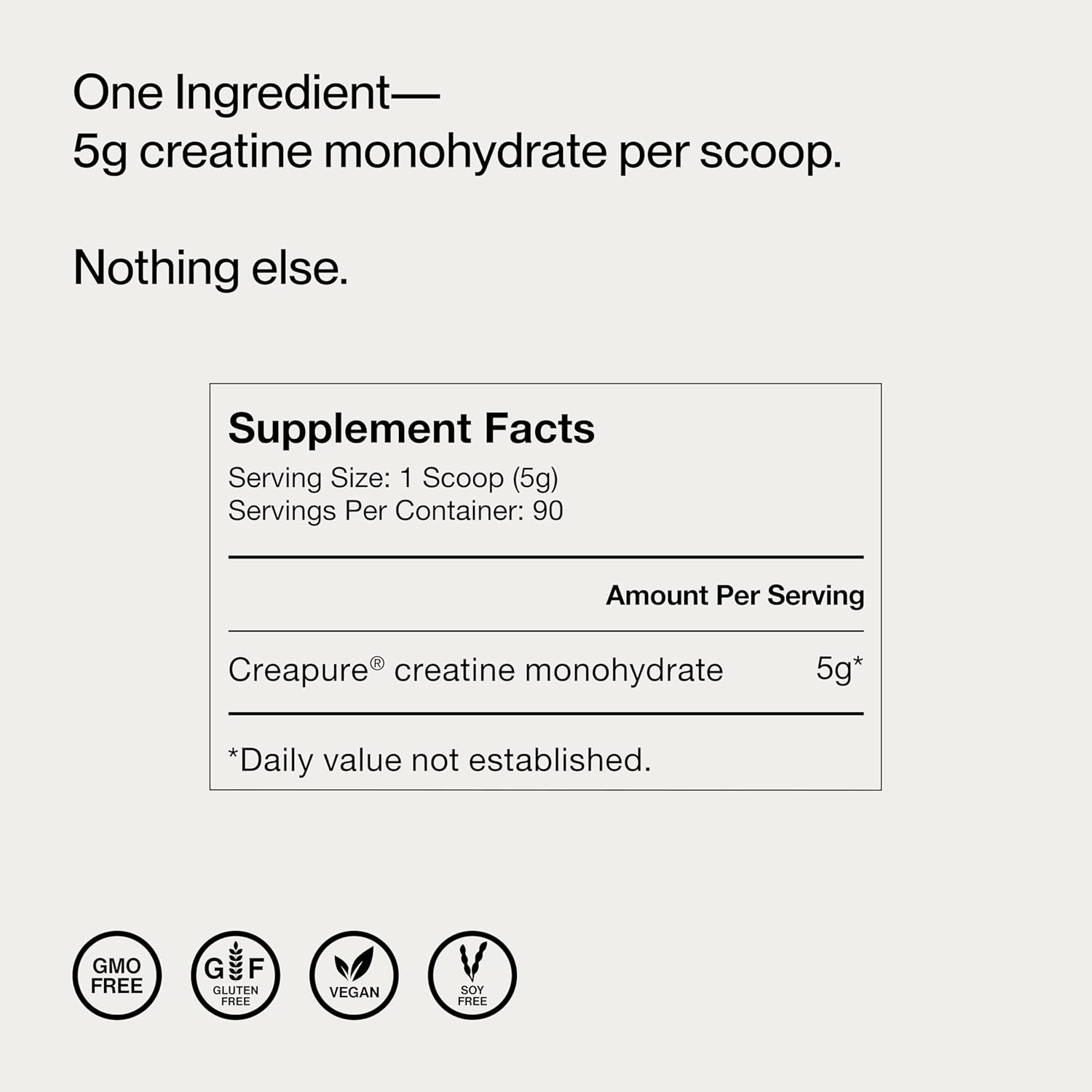 Momentous Creatine Monohydrate Powder – Micronized for Enhanced Absorption, powder container