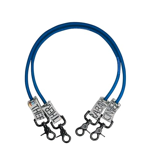 THERABAND Extra Heavy Resistance Tubing with Wall Connectors – Level 5 Rehab...