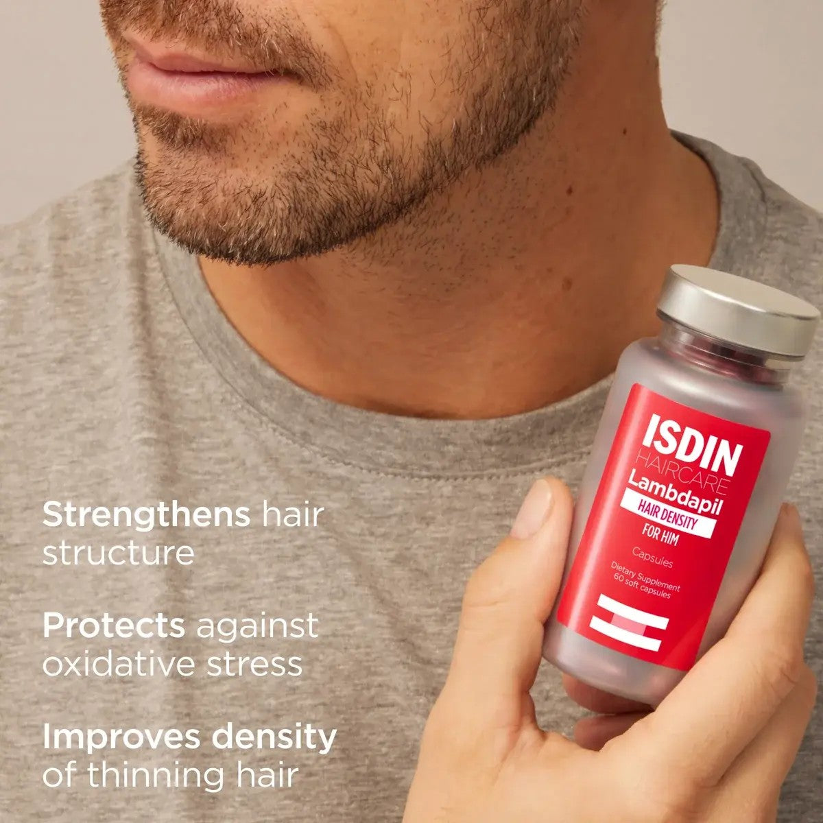 ISDIN Lambdapil - 5 Alfa Plus 60 Capsules