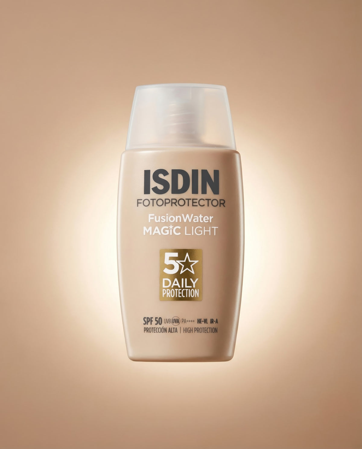 ISDIN - Fotoprotector Fusion Water Magic Color Light 50 ml