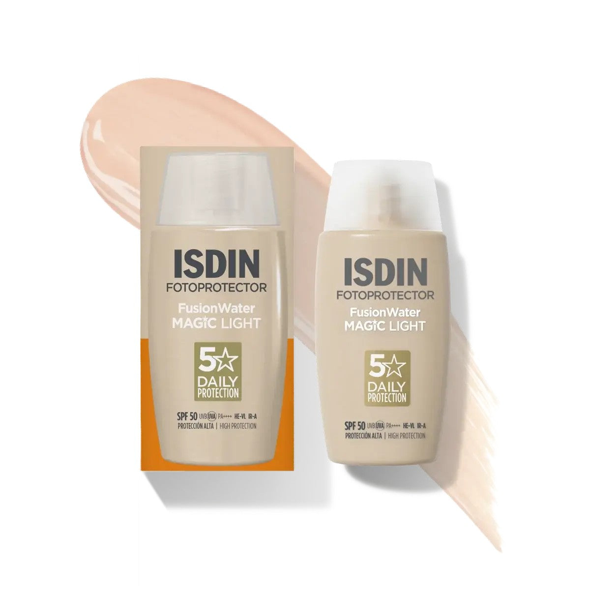 ISDIN - Fotoprotector Fusion Water Magic Color Light 50 ml