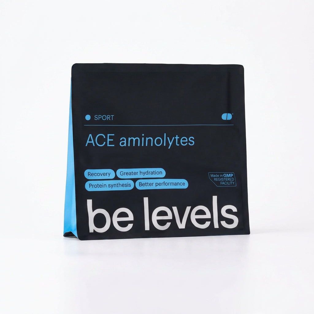 Be Levels ACE Aminolytes Recovery and Hydration (195g - 15 servings) 13g
