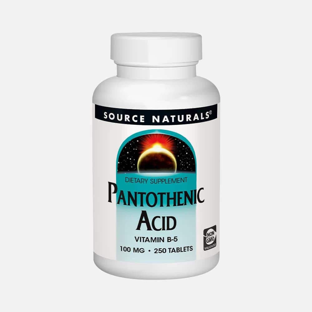 Pantothenic Acid (Vitamin B-5) 100mg - 250 Tablets