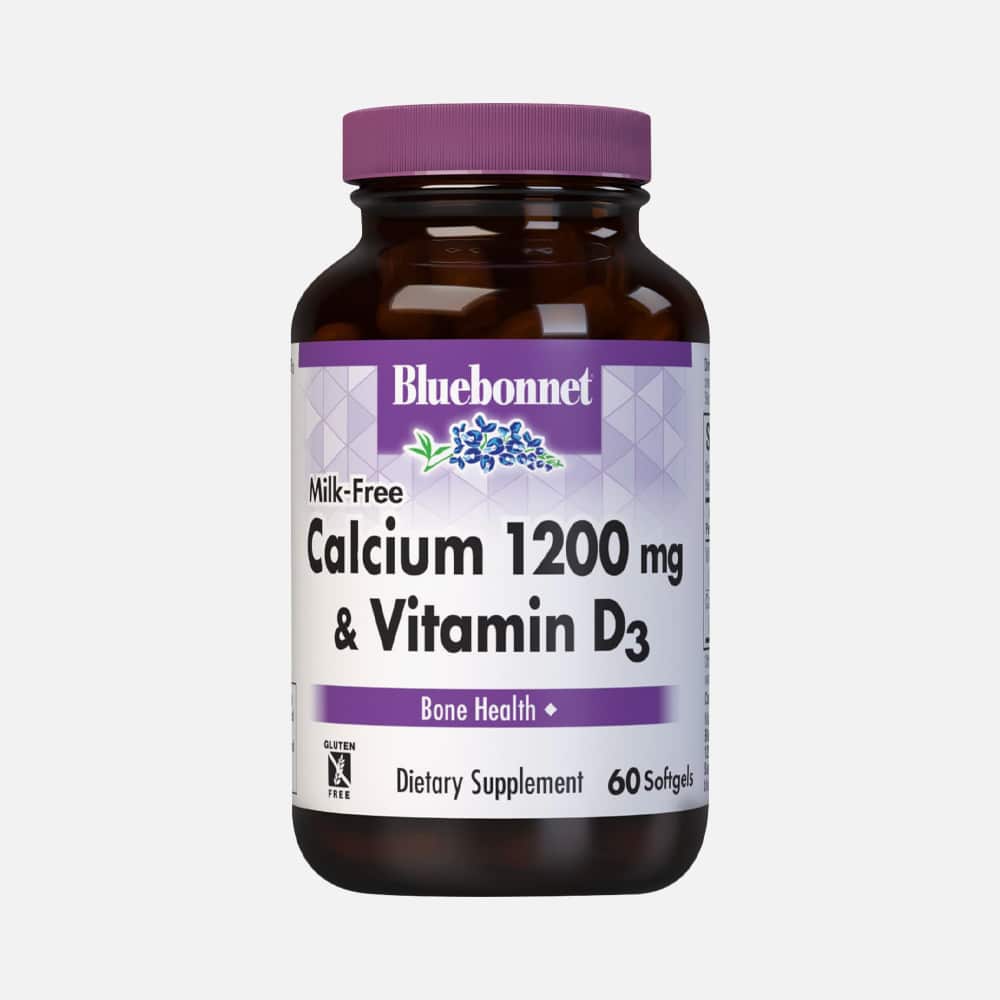 Calcium 1200mg Plus Vitamin D3 400 IU - 60 Softgels