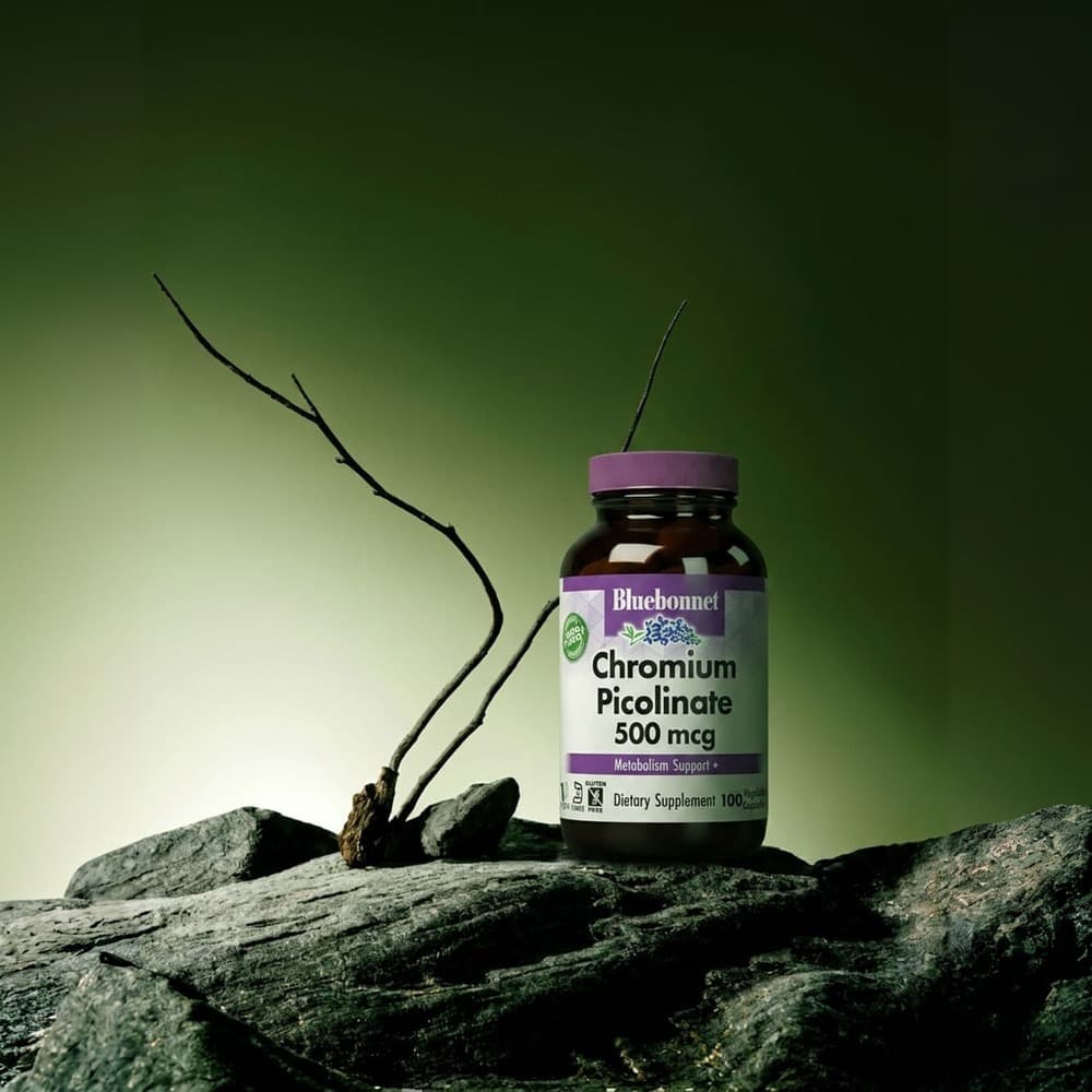 Chromium Picolinate 500mcg - 100 Vegetable Capsules