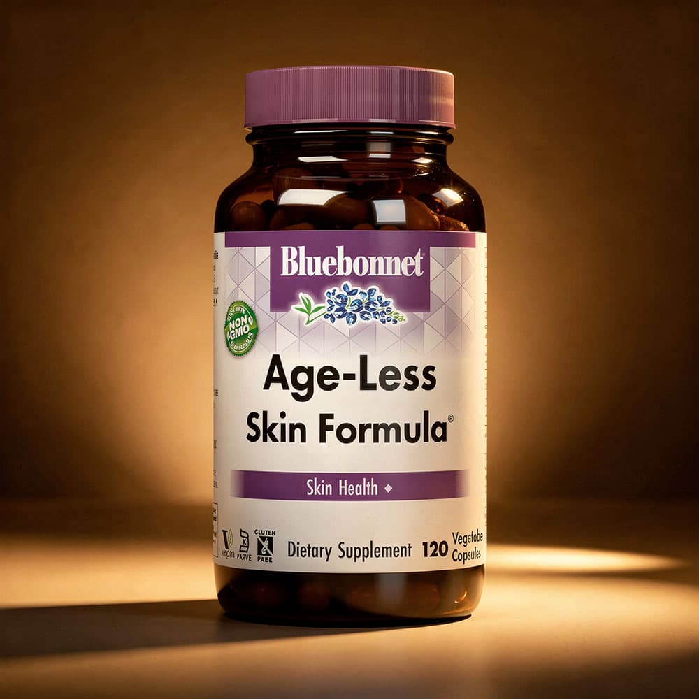 Age-Less Skin Formula 120mg - 120 Vegetable Capsules