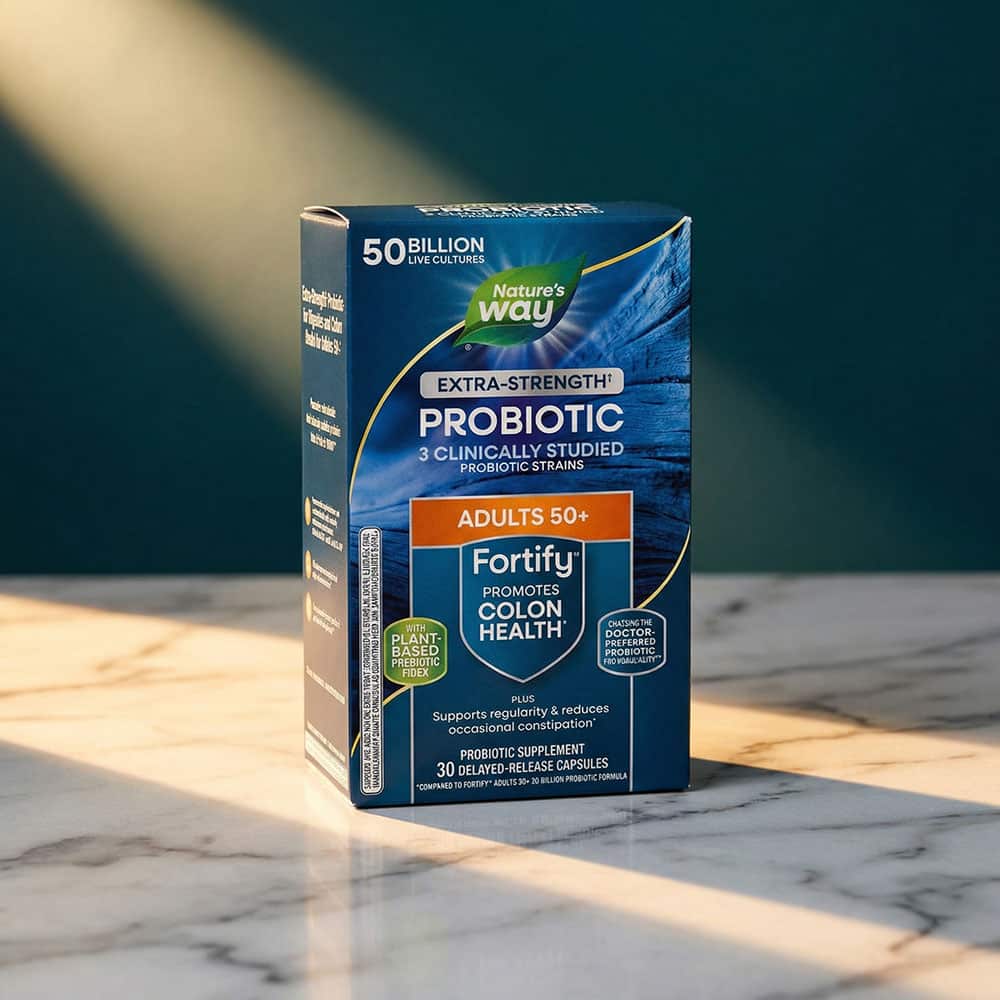Fortify Probiotic Adults 50+ 50 Billion CFU - 30 Capsules