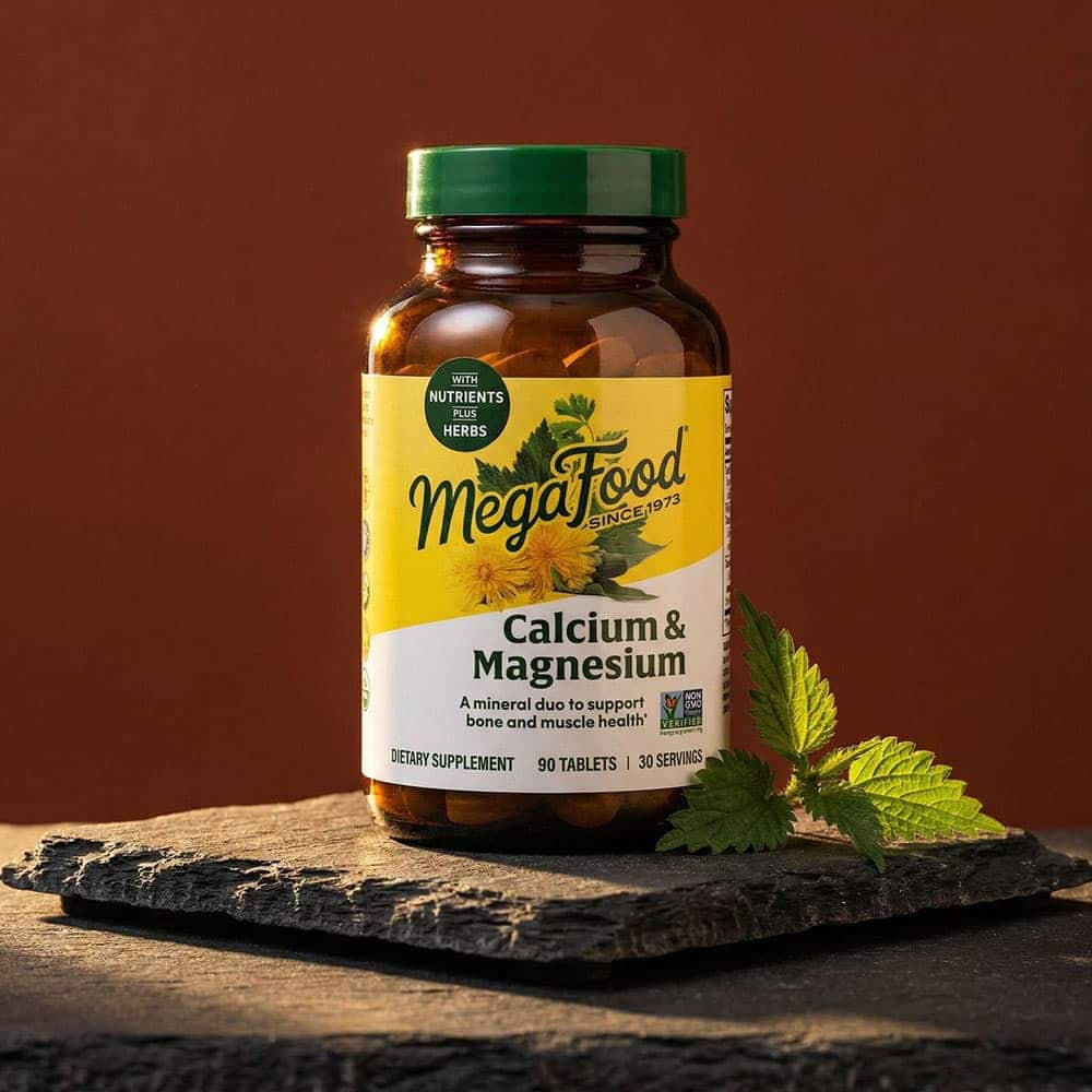 Calcium Magnesium with Magnesium Glycinate - 90 Tablets