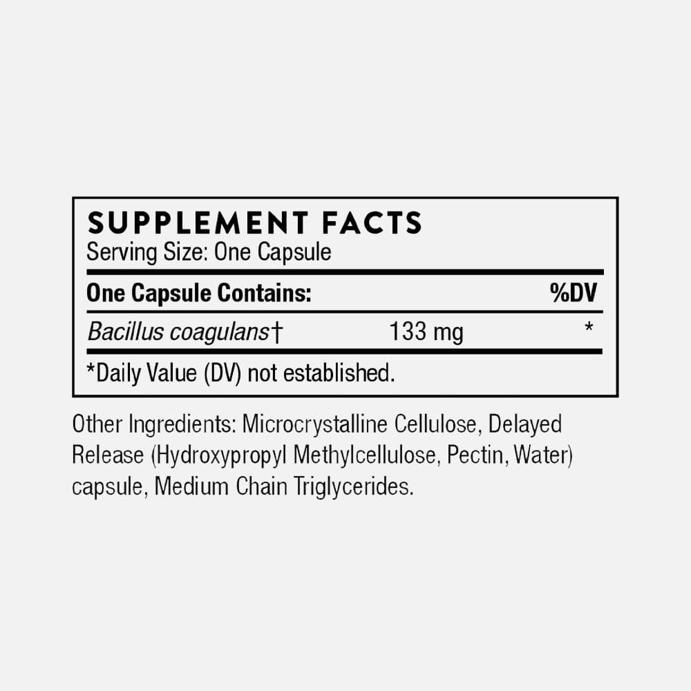 Bacillus Coagulans Probiotic 133mg - 60 Capsules