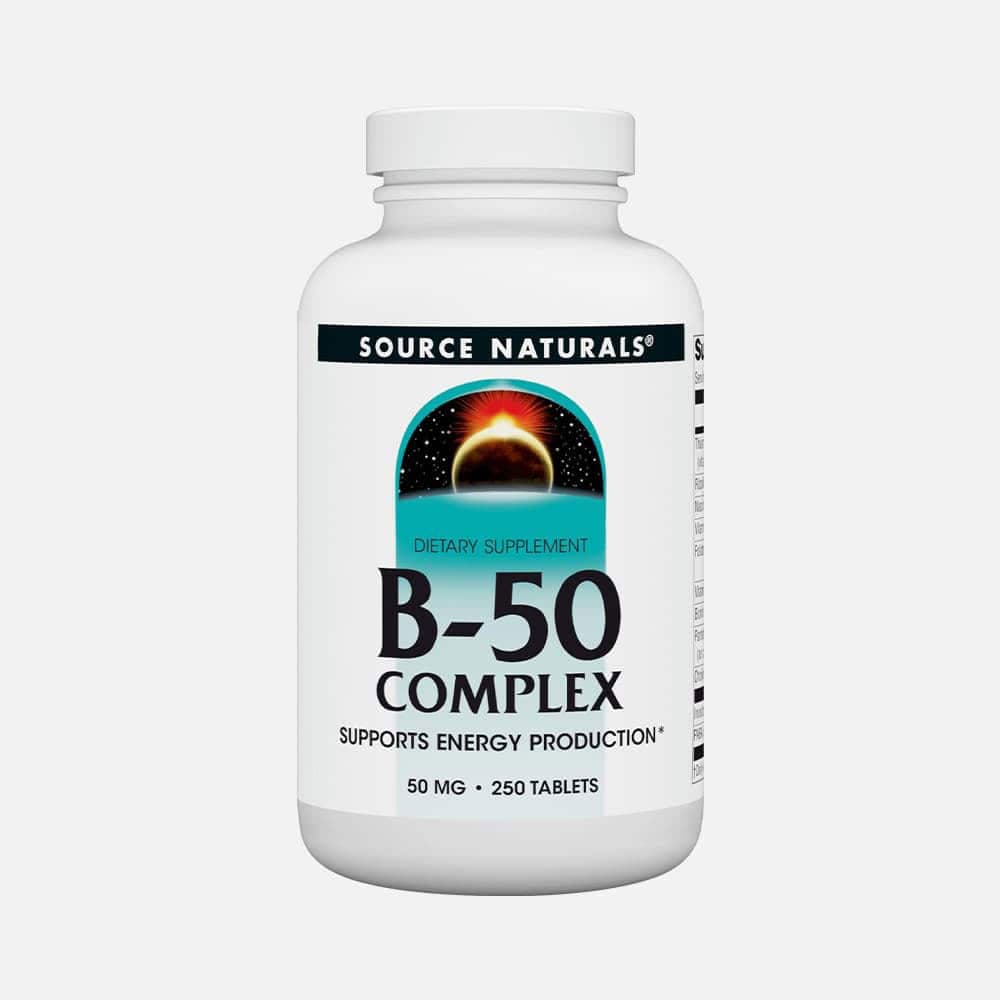 Source Naturals B-50 Complex 50mg - 250 Tablets