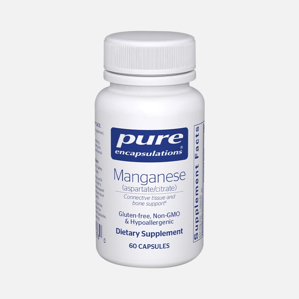 Manganese Aspartate/Citrate 5mg - 60 Capsules
