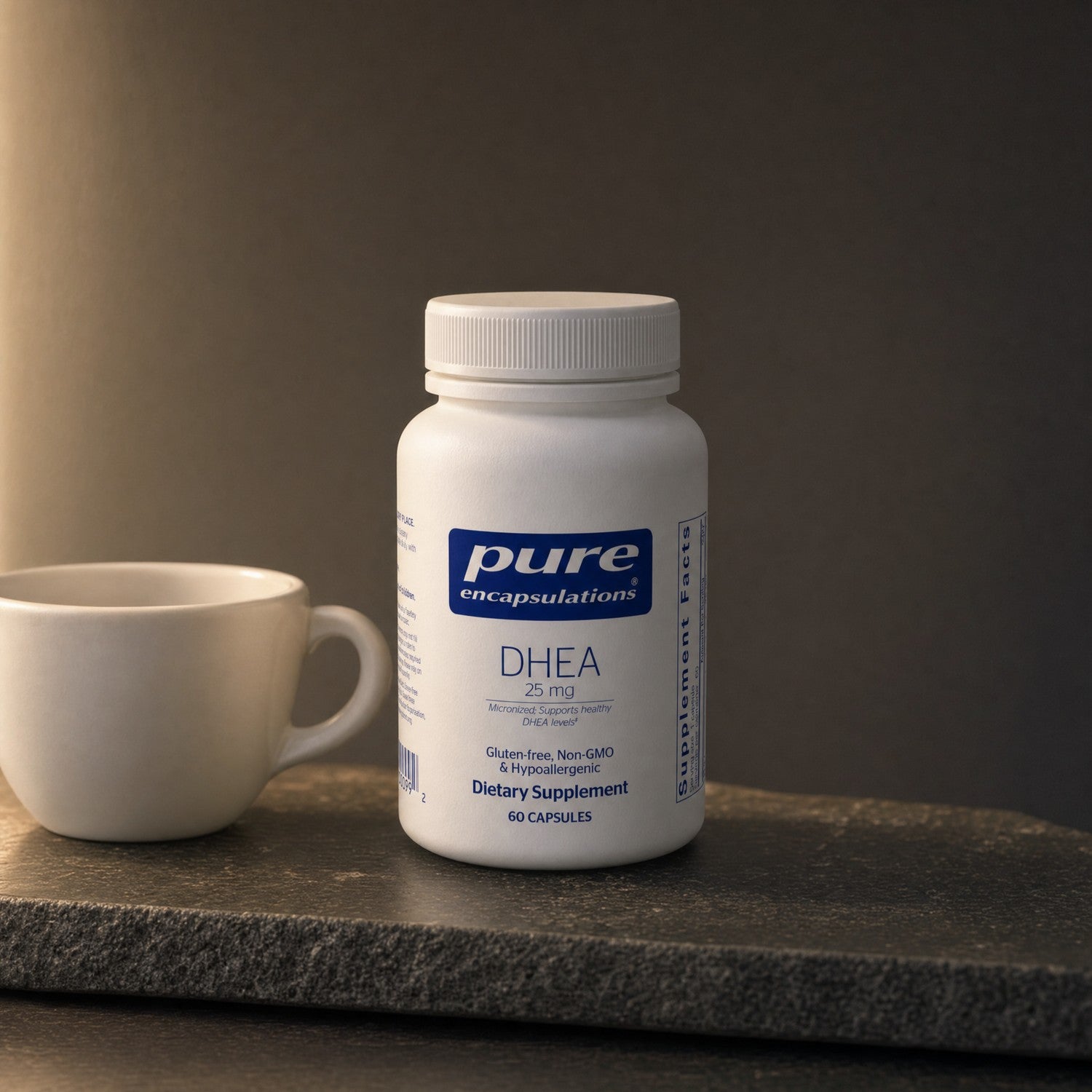 Pure Encapsulations DHEA 25 mg - 60 Capsules