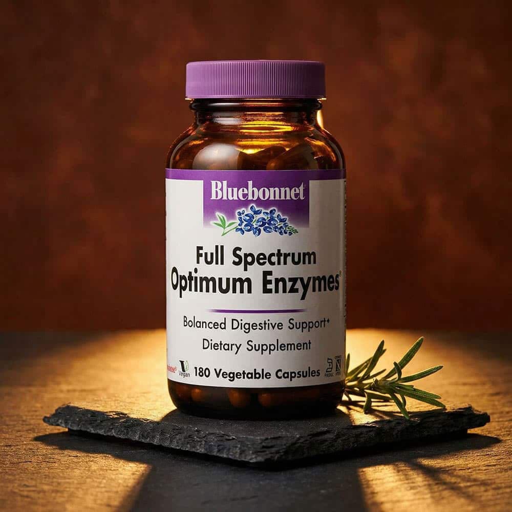 Full Spectrum Digestive Enzymes - 180 Vegetable Capsules