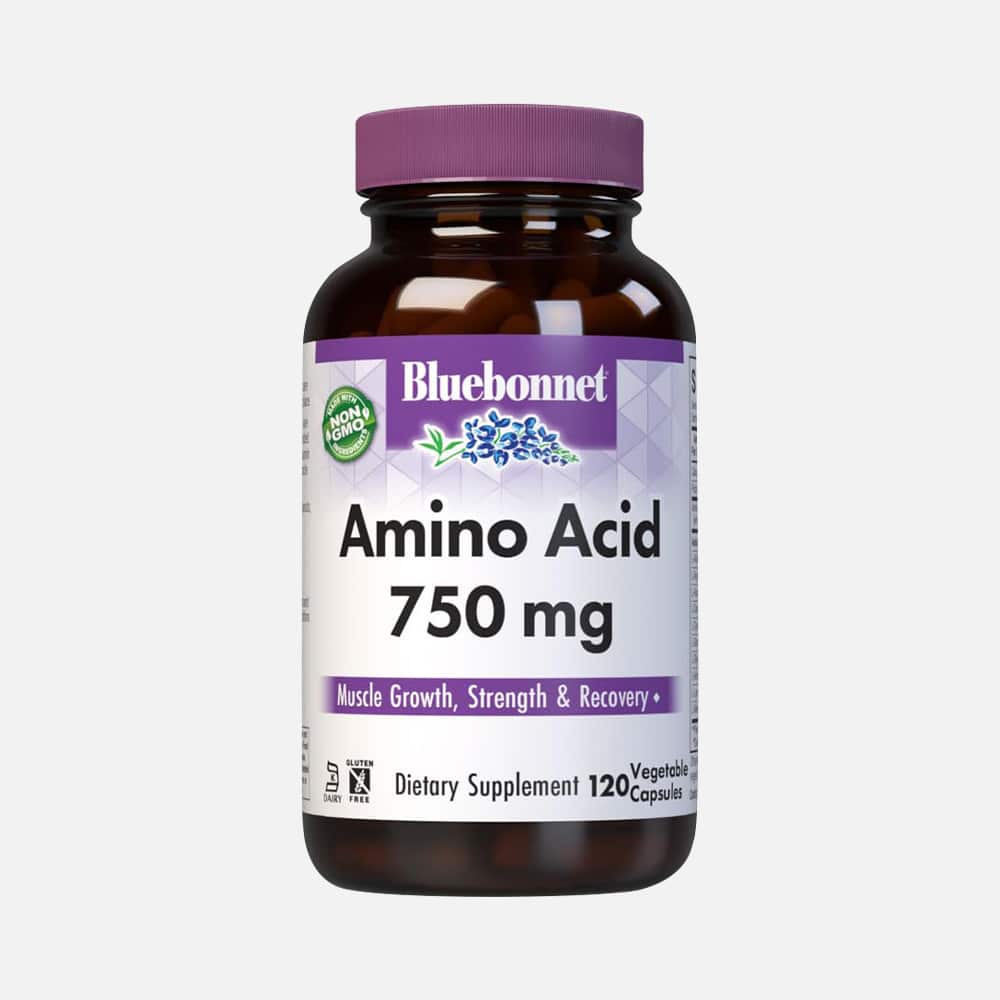 Amino Acid 750mg - 120 Vegetable Capsules