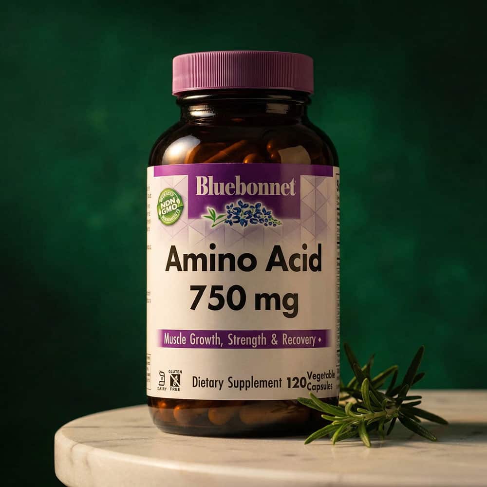 Amino Acid 750mg - 120 Vegetable Capsules