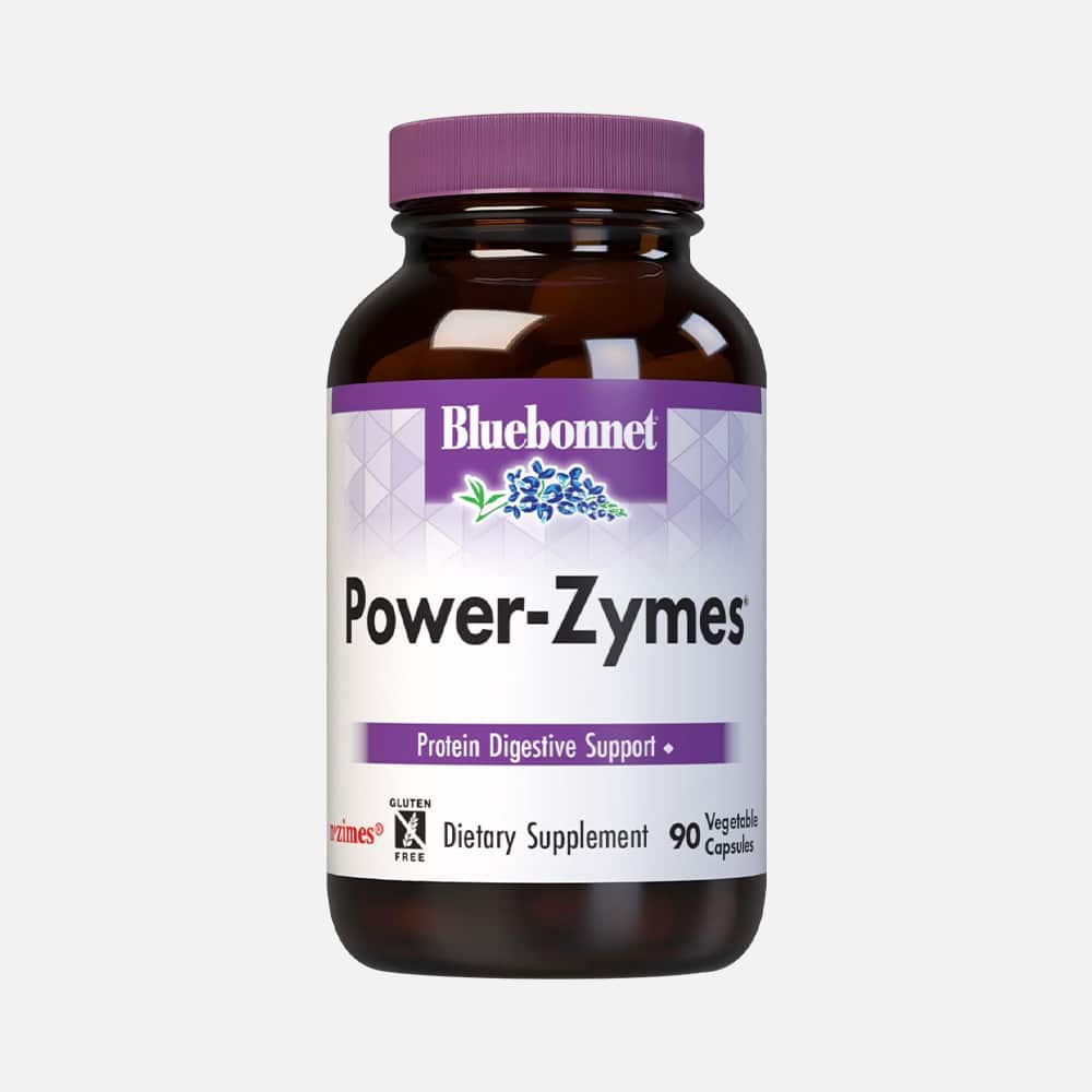 Power-Zymes Protein Digestive Enzymes - 90 Capsules