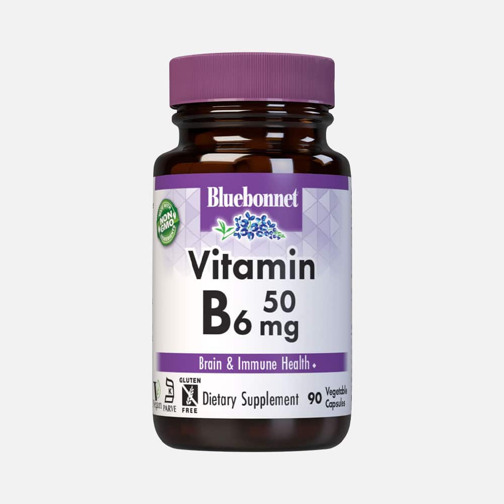 Vitamin B6 50mg - 90 Vegetable Capsules