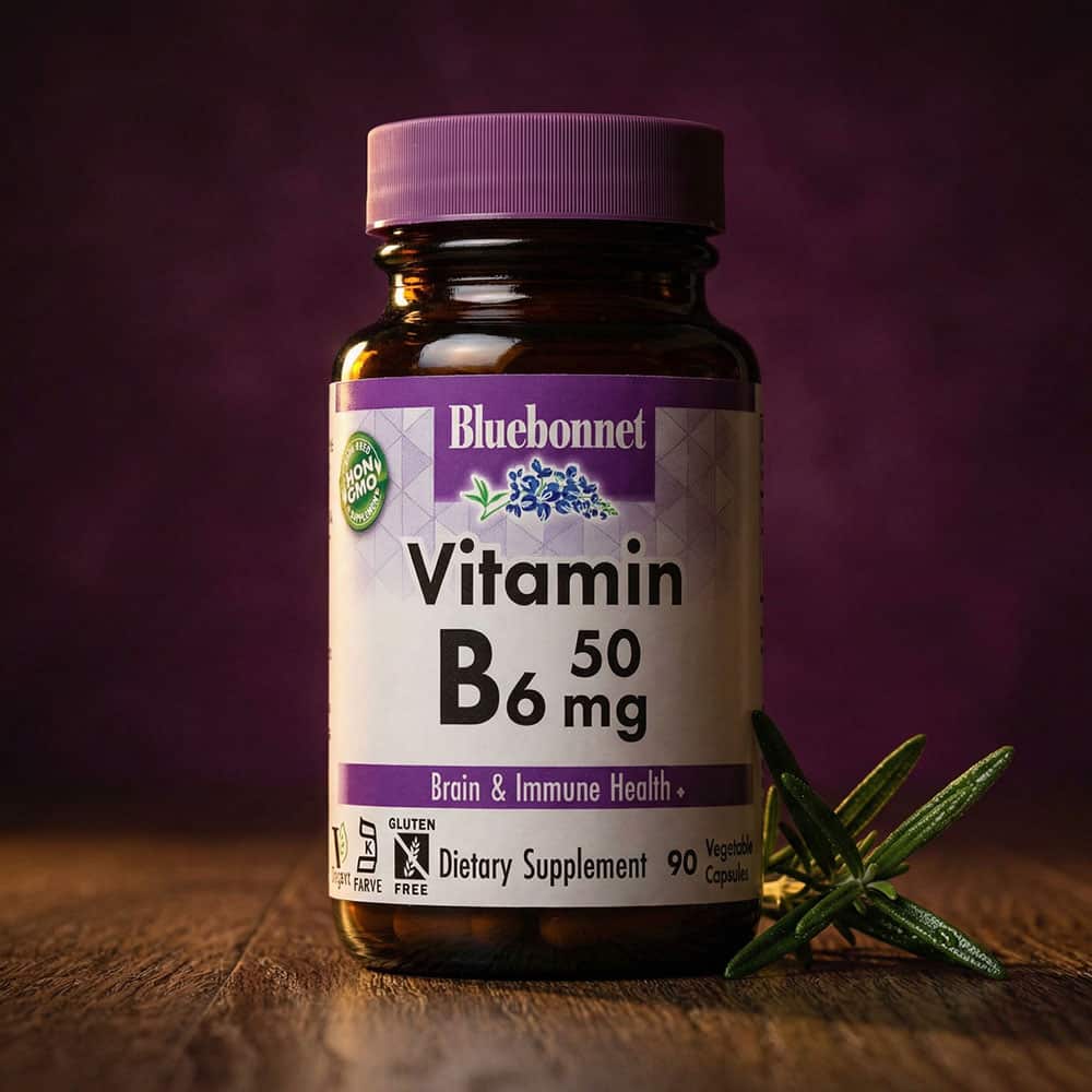 Vitamin B6 50mg - 90 Vegetable Capsules