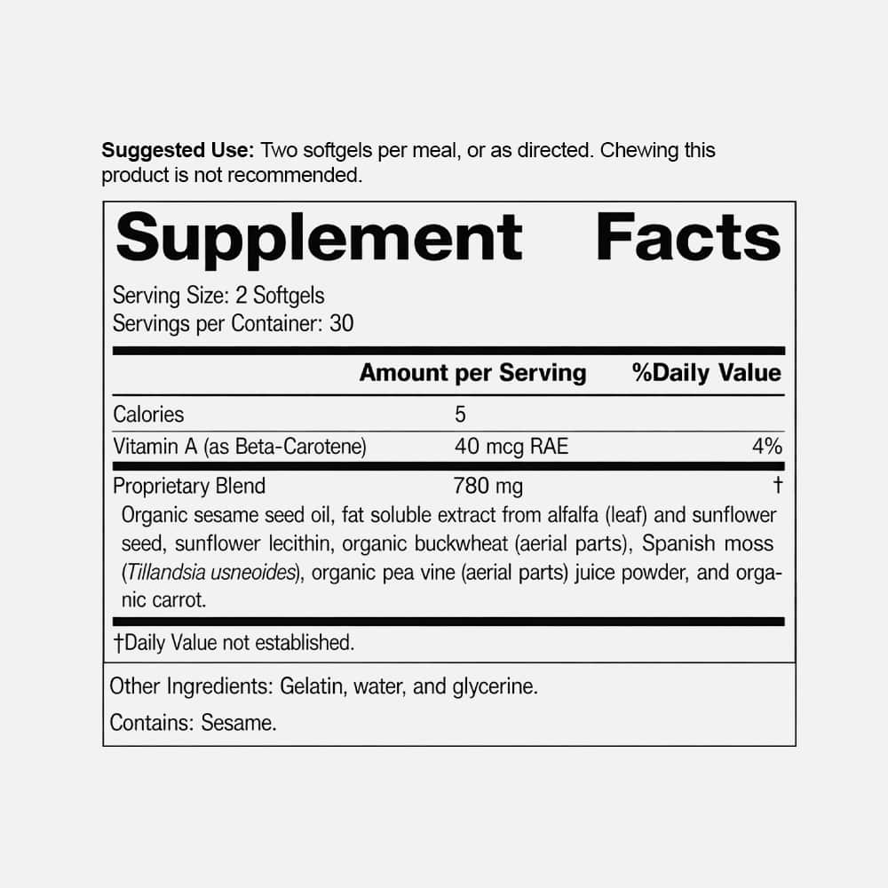 Chlorophyll Complex - 60 Softgels