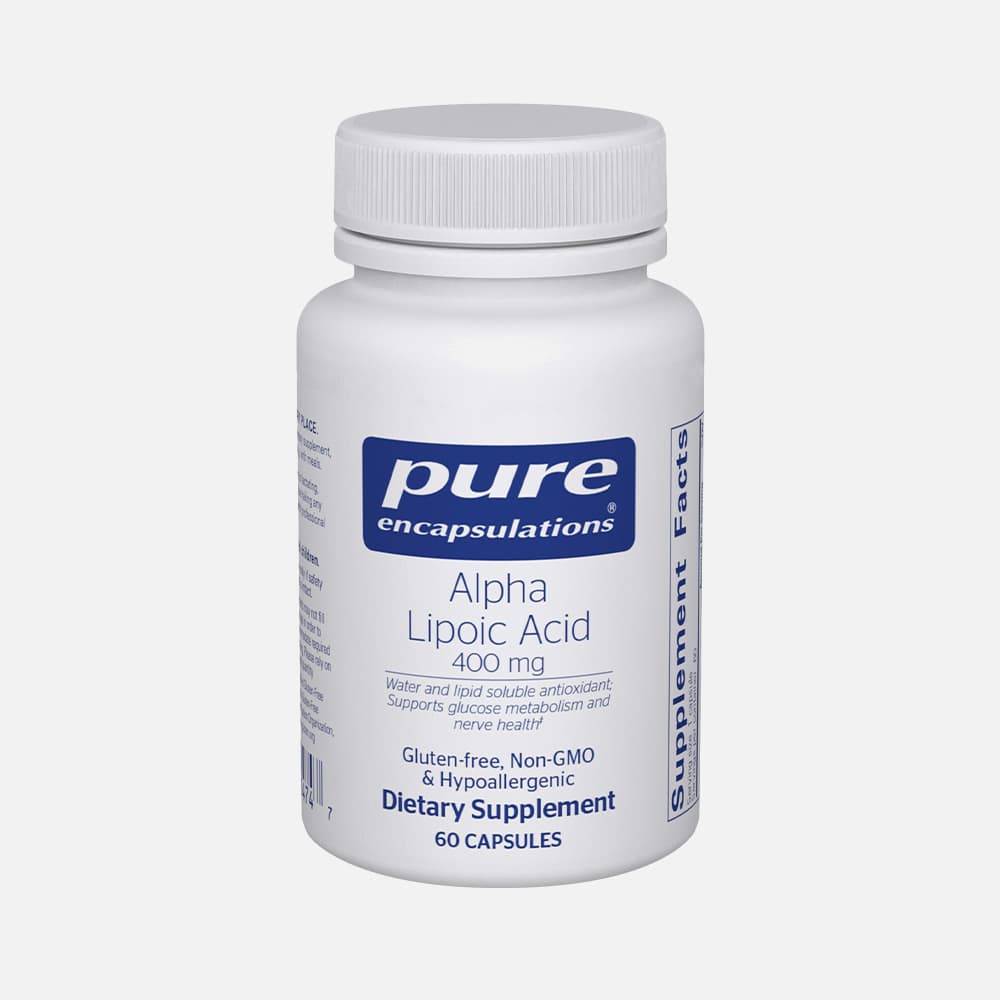 Pure Encapsulations Alpha Lipoic Acid 400mg 60 Capsules