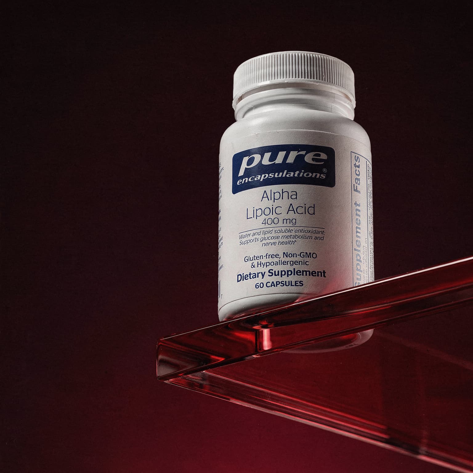 Pure Encapsulations Alpha Lipoic Acid 400mg 60 Capsules