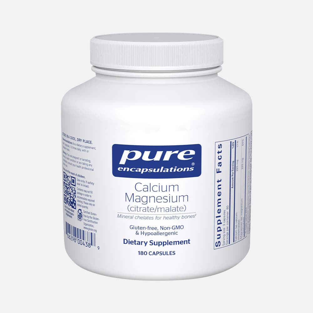 Hypoallergenic Calcium with Magnesium - 180 Capsules