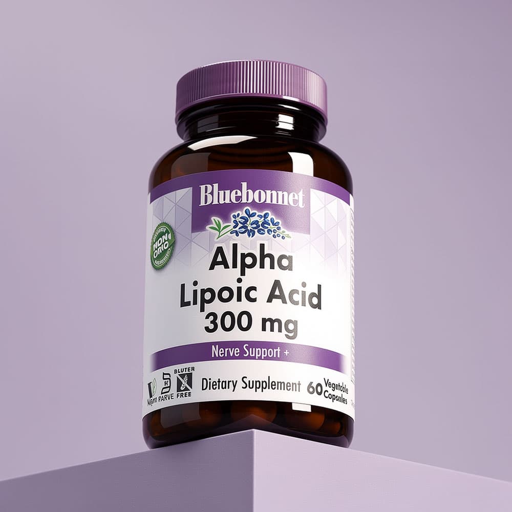 Alpha Lipoic Acid 300mg - 60 Vegetable Capsules