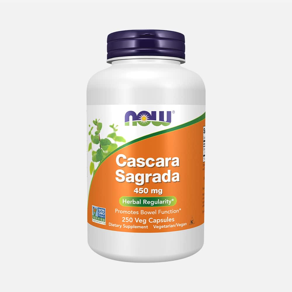 Cascara Sagrada 450mg - 250 Veg Capsules