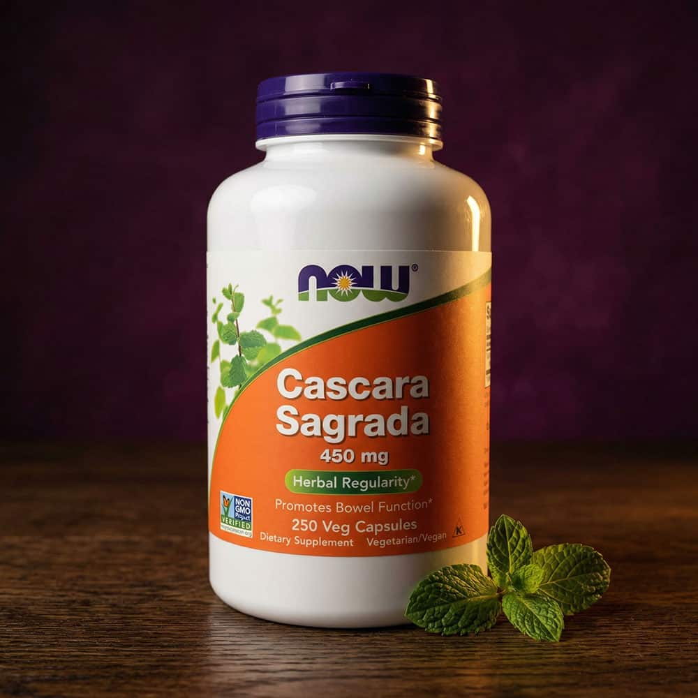 Cascara Sagrada 450mg - 250 Veg Capsules