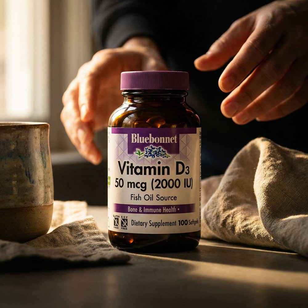 Vitamin D3 2000 IU - 100 Vegetable Capsules