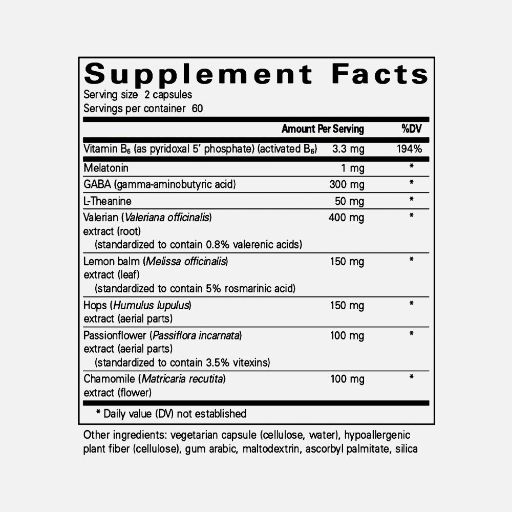 Best-Rest Formula 120mg - 120 Capsules