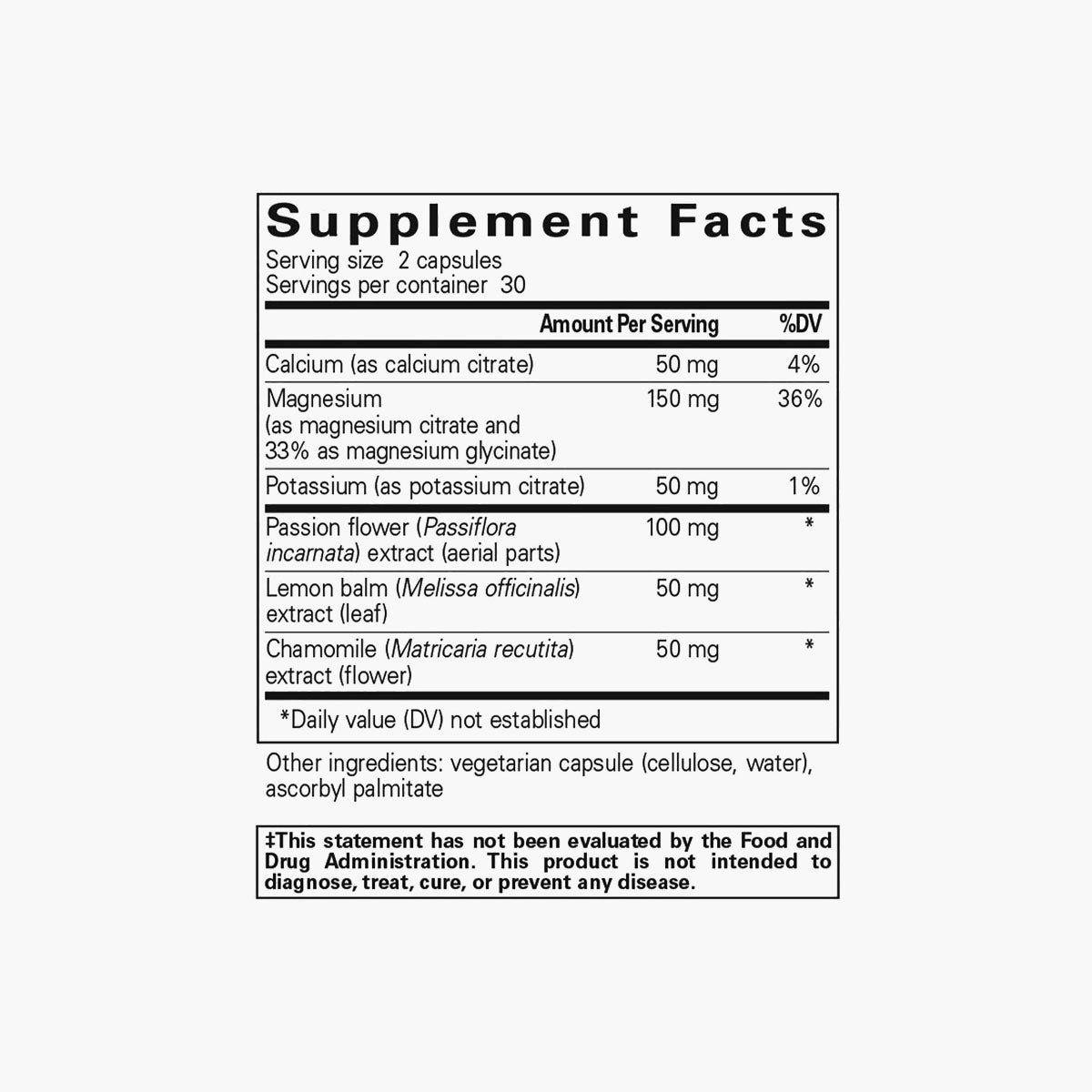 Muscle Cramp/Tension Formula