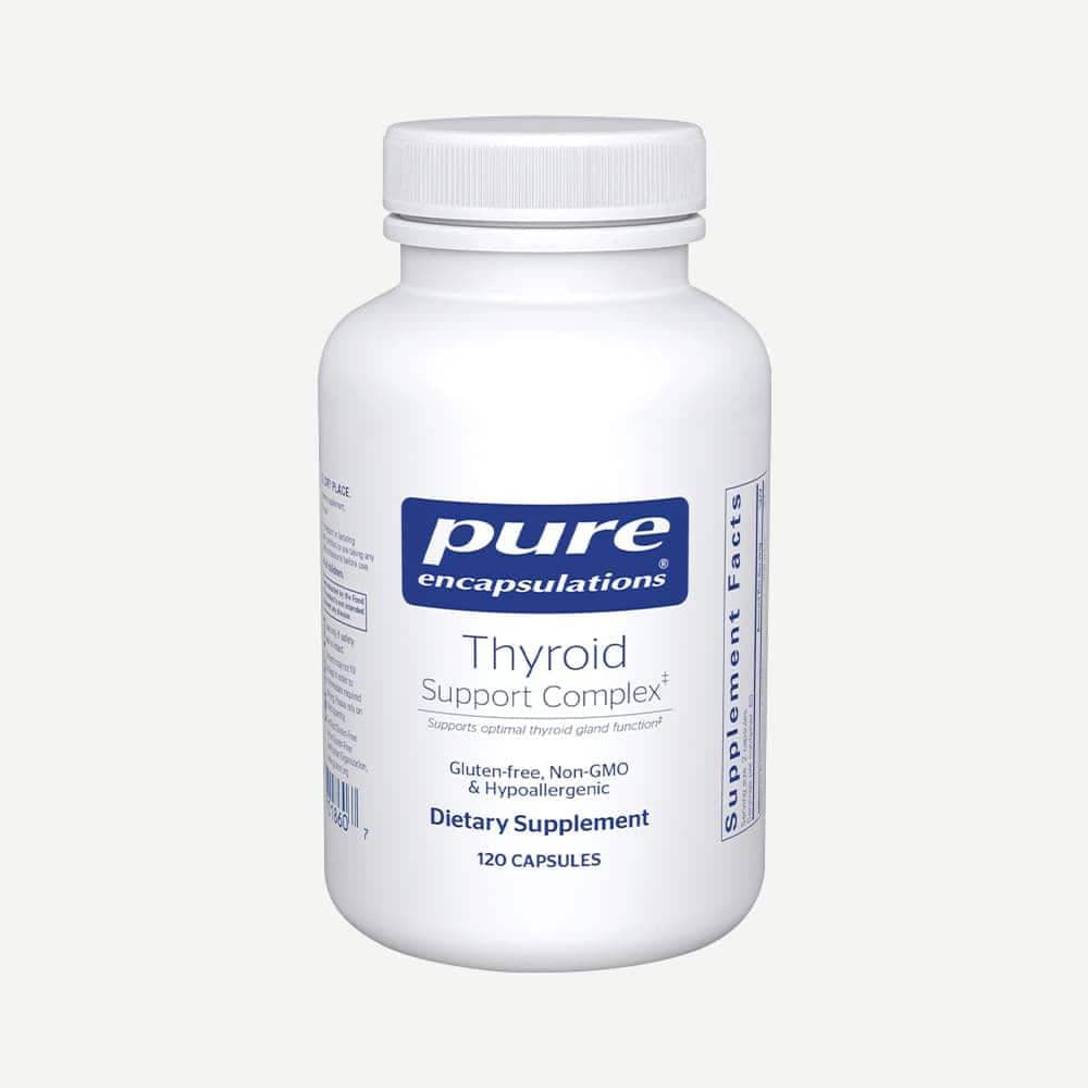 Thyroid Support Complex with Iodine - 120 Capsules