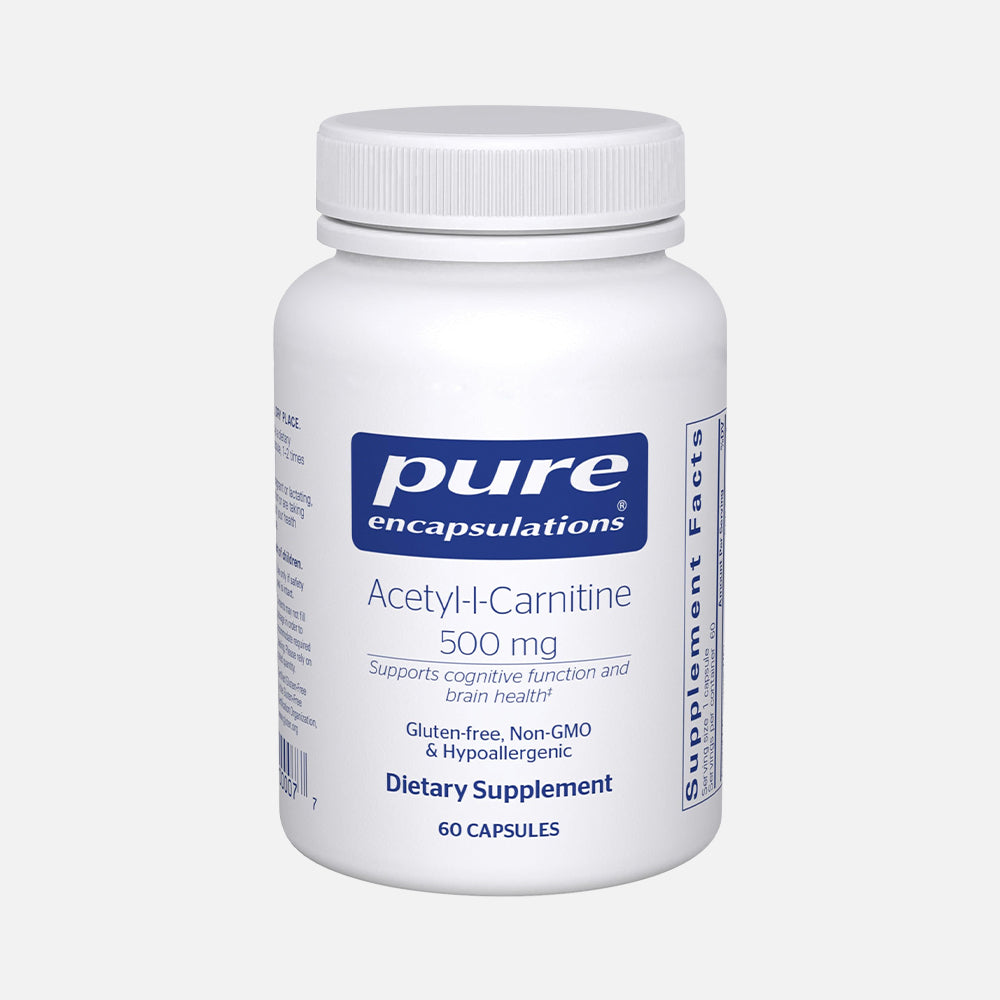 Acetyl-L-Carnitine 500mg - 60 Capsules