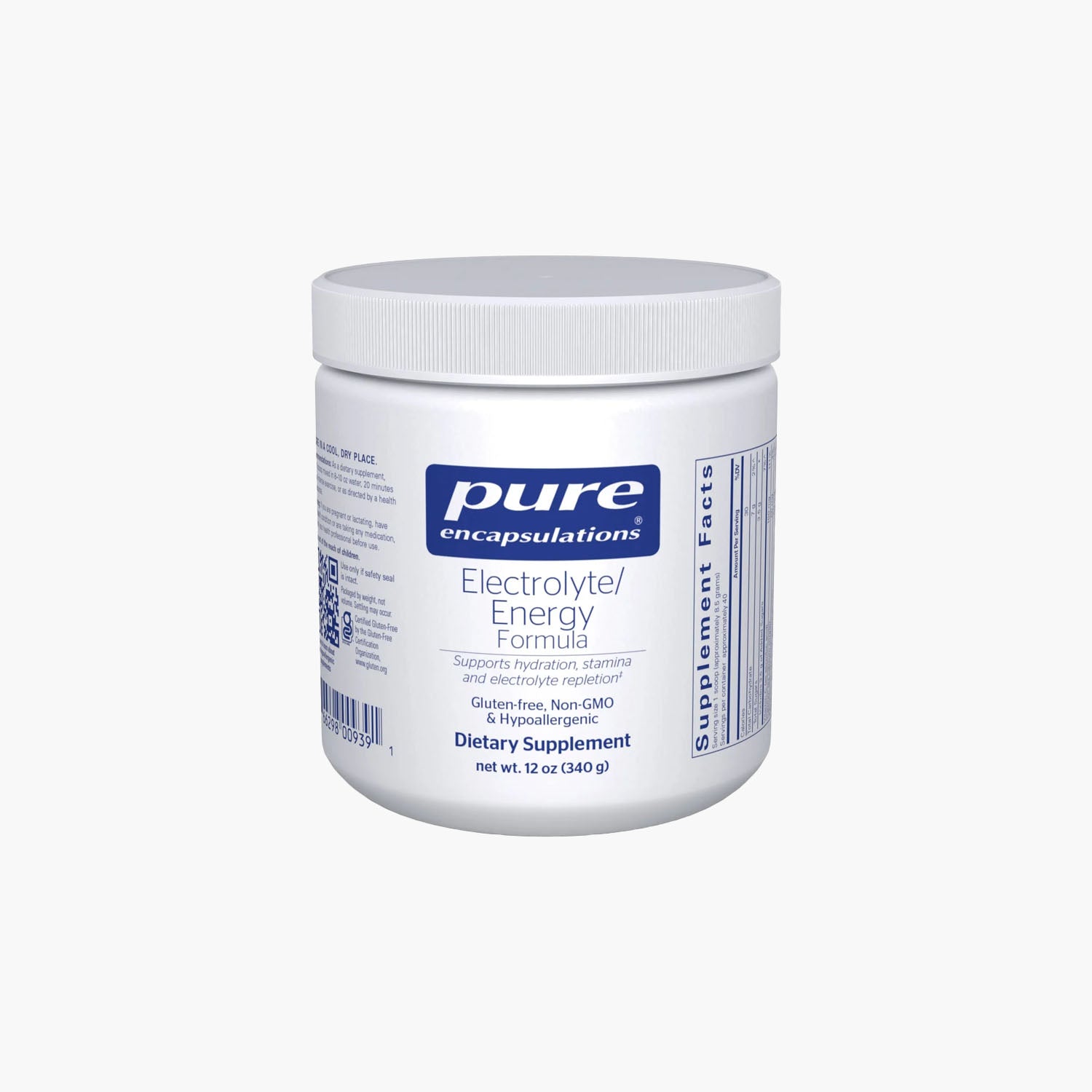Electrolyte/Energy Formula