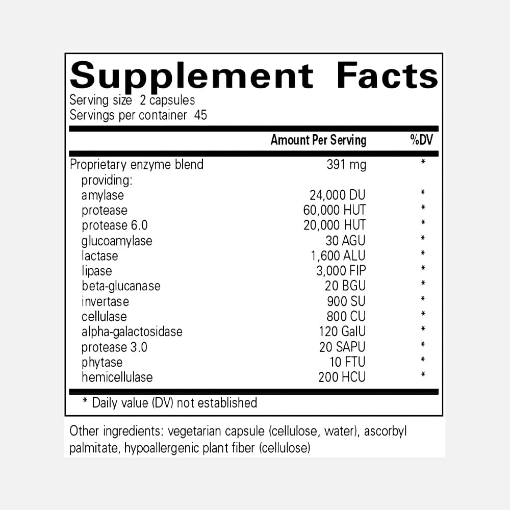 Digestive Enzymes Ultra - 90 Vegetarian Capsules