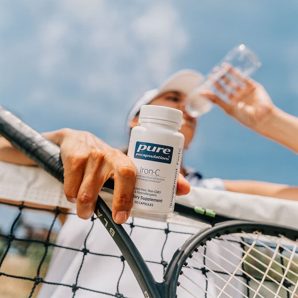 Iron-C 15mg with 175mg Vitamin C - 60 Capsules