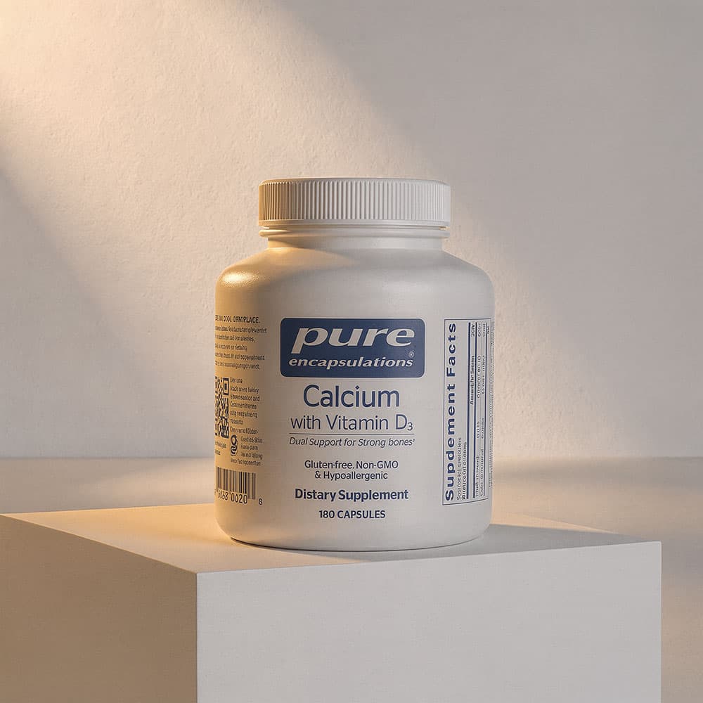 Calcium with Vitamin D3 600mg - 180 Capsules