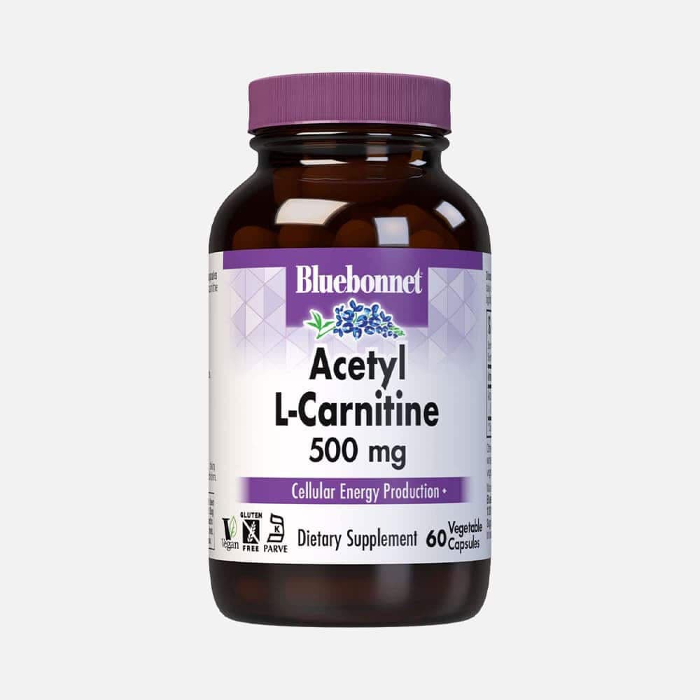 Acetyl L-Carnitine 500mg - 60 Vegetable Capsules