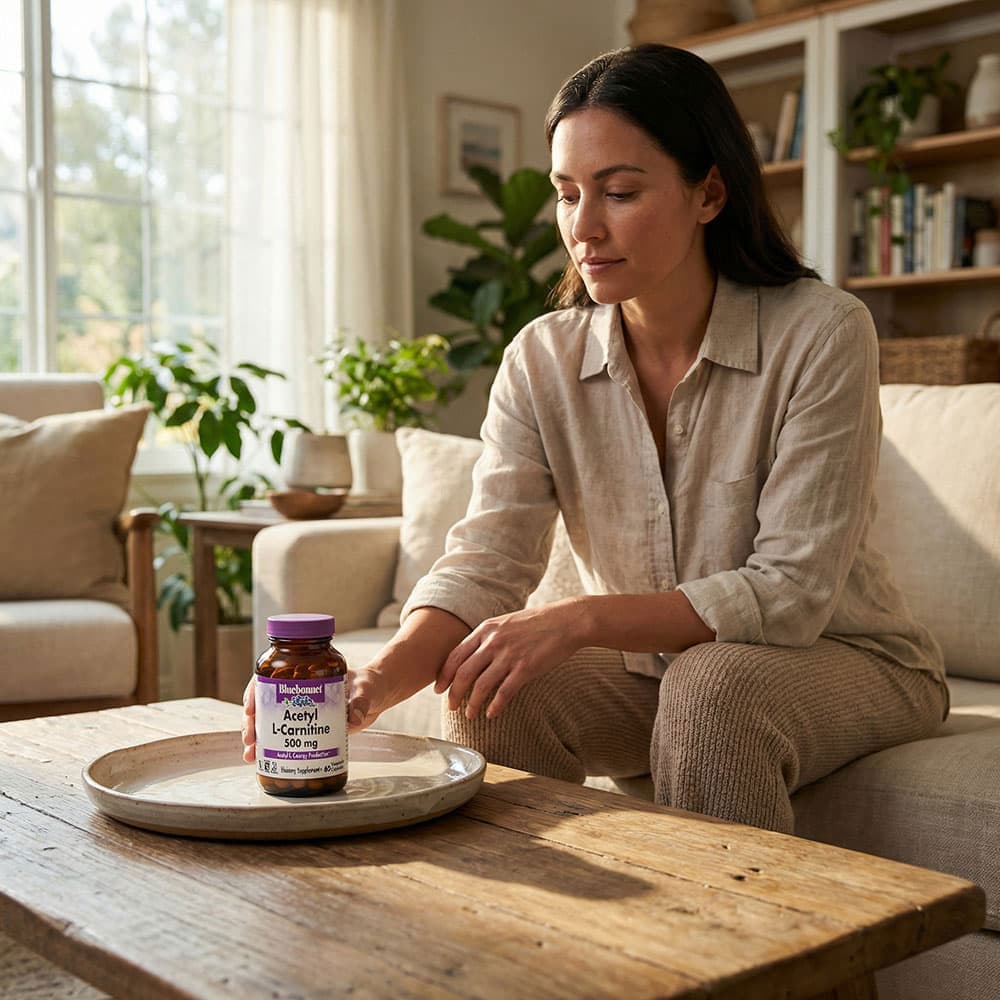 Acetyl L-Carnitine 500mg - 60 Vegetable Capsules
