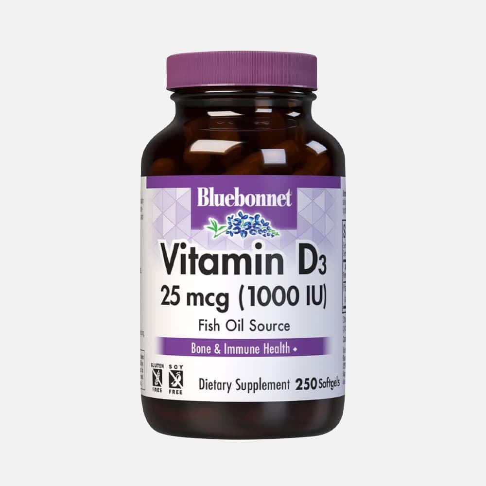 Vitamin D3 1000 IU, Fish Oil Source - 250 Softgels