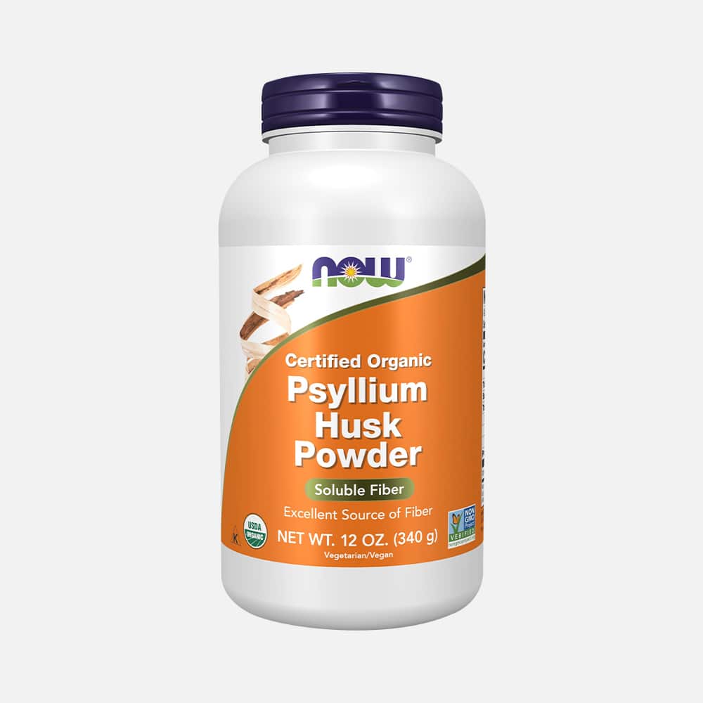 Organic Psyllium Husk Powder 6g Fiber - 12 oz
