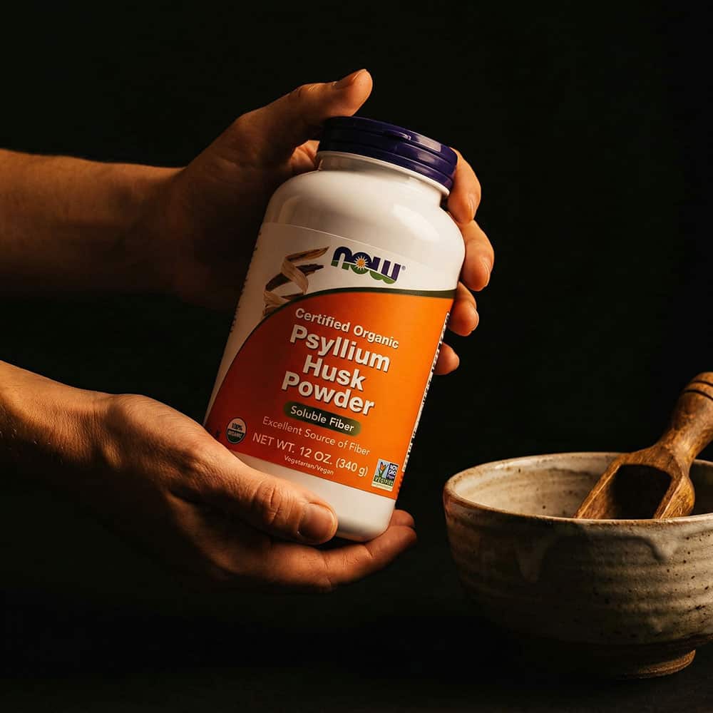 Organic Psyllium Husk Powder 6g Fiber - 12 oz